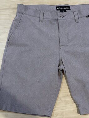 Travis Mathew Performance Golf Shorts Mens Size 34 Red Lightweight Stretch 20